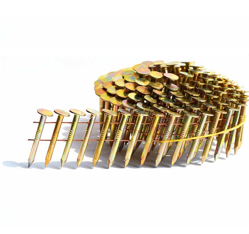 15 Degree Electro Galvanized Coil Roofing Nails