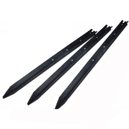 Black Painted Australian Y Fence Post