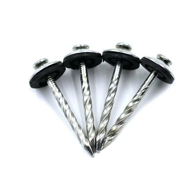 Galvanized Umbrella Head Roofing Nails thumbnail 2